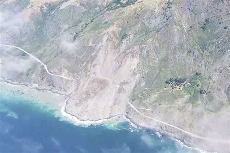 Big Sur hit again as huge landslide covers Highway 1