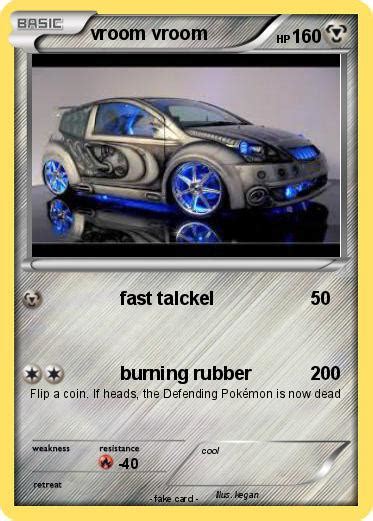 Pokémon vroom vroom 9 9 - fast talckel - My Pokemon Card