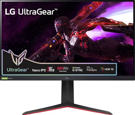 LG UltraGear Monitor 32GP850-, 31.5-inch, Nano IPS Display, 165Hz (O/C 180Hz), 1ms (GtG), 2560 x ...