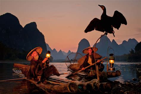 “Cormorant Fishermen at Dusk” – Li River, Guilin, China – Dan Ballard ...