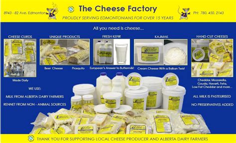 The Cheese Factory » Vendor Directory | Old Strathcona Farmers Market