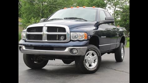 2004 Dodge Ram 2500 SLT 4x4 5.9L CUMMINS DIESEL 325HP H.O MOTOR, SOLD!!! - YouTube