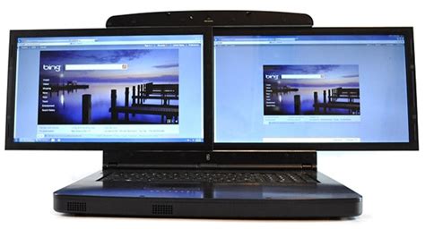 SpaceBook Dual 17" Display Laptop Computer - GeekAlerts