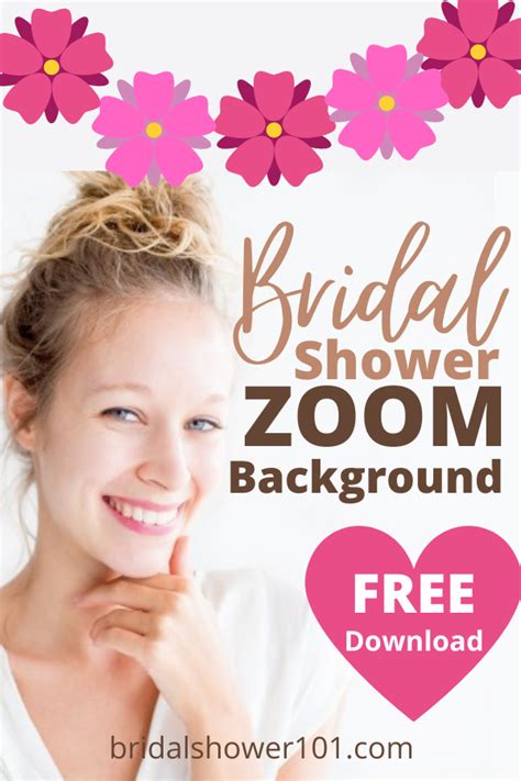 Bridal Shower Zoom Background | Bridal Shower 101