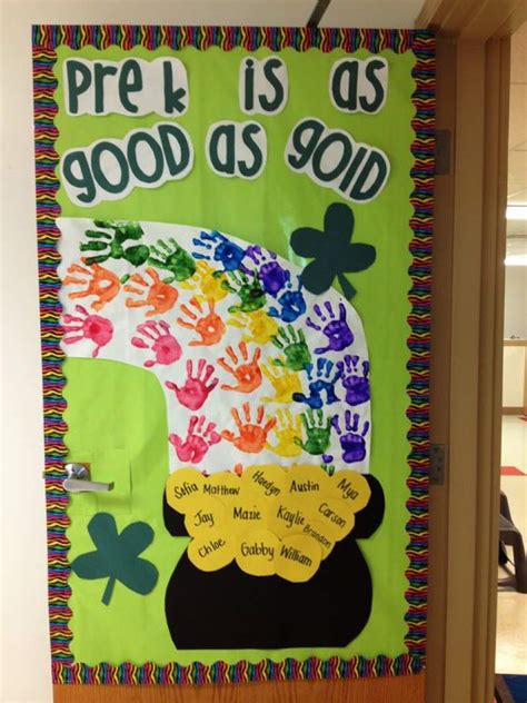 30+ St. Patrick's day Classroom Door decoration ideas to keep the good luck flowing in - Hike n Dip