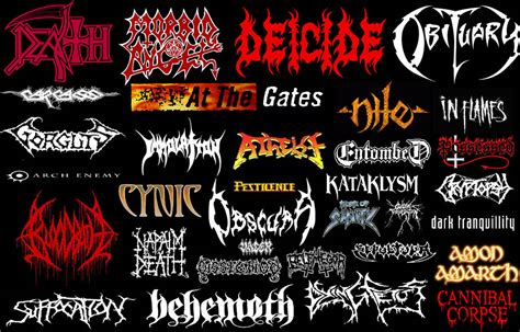 Death Metal bands by JoaoMordecaiMapper on DeviantArt