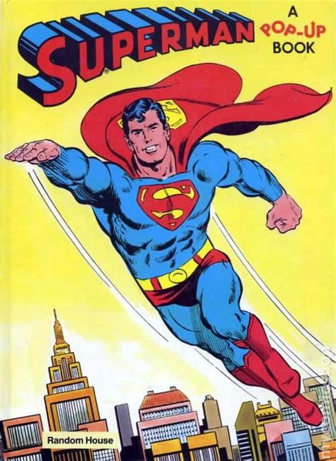 Superman A Pop-Up Book HC (1979 Random House) comic books