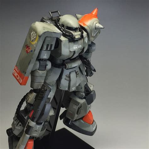 Custom Build: HGUC 1/144 Zaku II High Mobility Type - Gundam Kits ...