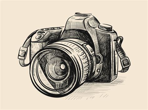 Dslr Camera Sketch Images – Browse 988 Stock Photos, Vectors, and Video | Adobe Stock