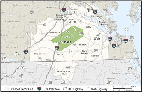 Sussex County, Virginia - Part of Virginia's Gateway Region