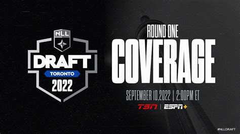 ESPN, TSN Covering Extensive NLL Entry Draft - NLL