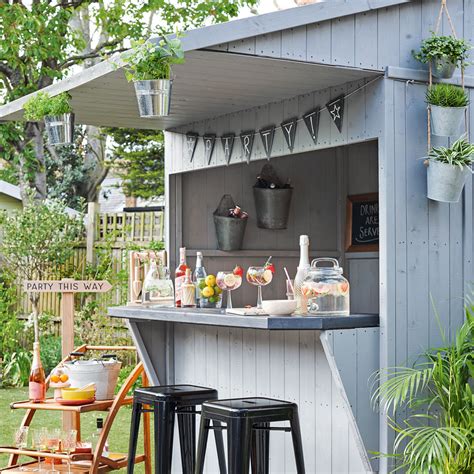 32 Garden Bar Ideas To Bring The Party Your Outdoor E Ideal Home