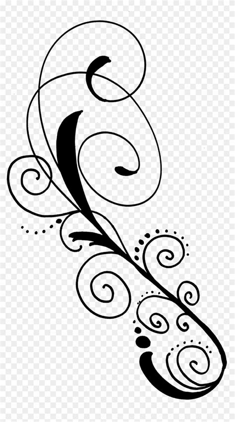 Swirl Clipart Curly Line - Swirl Design - Free Transparent PNG Clipart Images Download