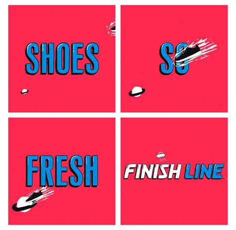 Finish Line - #ShoesSoFresh | Behance