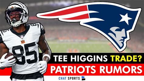 New England Patriots Rumors On Tee Higgins Trade, Matt Corral News ...