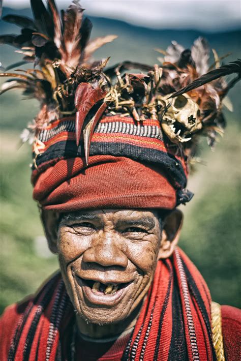 Ifugao tribe elderly in traditional costume at Banaue rice terraces | Smithsonian Photo Contest ...