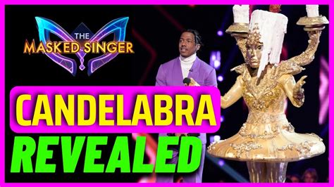 Candelabra REVEALED on the Masked Singer - Season 10 - YouTube