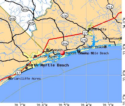 Sunset Beach, North Carolina (NC 28468) profile: population, maps, real ...