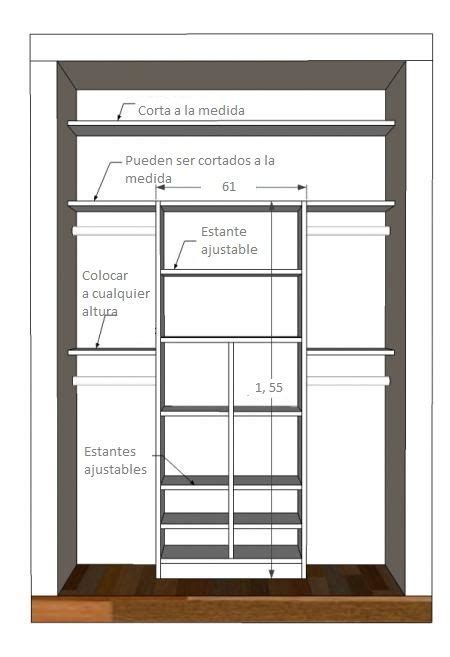 Como hacer un closet a medida | Todo Manualidades | Hacer closet, Como ...