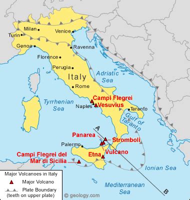 Stromboli Volcano, Italy: Map, Facts, Eruption Pictures