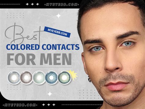 Best Colored Contacts for Men