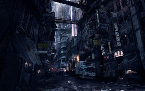 The Depths | Cyberpunk city, Futuristic city, Cyberpunk