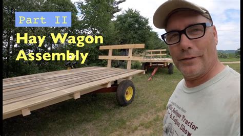 Building Hay Wagons Part II, Decks etc - YouTube