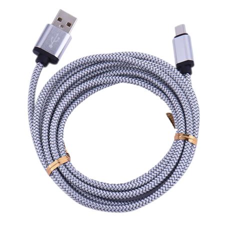 25CM/1M/2M/3M Braided Charger Cables IOS10 Quick Charging Cable Fashion ...