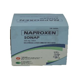 NAPROXEN 500MG SONAP 1 TABLET – SRS Sulit