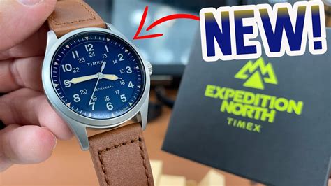 Expedition North Field Post Mechanical 38mm Eco-Friendly Leather Strap Watch Timex US | lupon.gov.ph