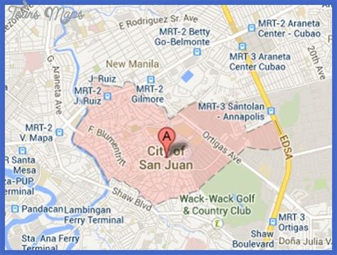 San Juan Metro Map - ToursMaps.com