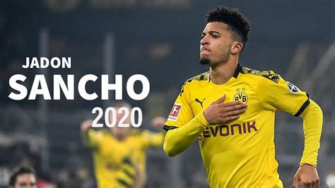 Jadon Sancho 2020 - Skills & Goals - HD - YouTube