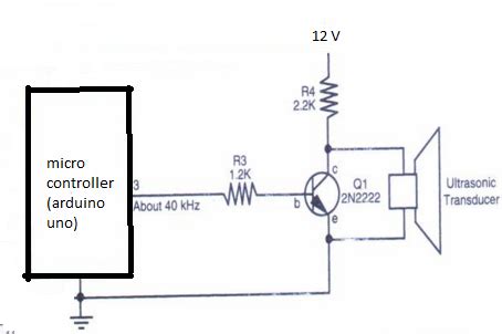 arduino uno - problem on implementation of the ultrasonic circuitry - Arduino Stack Exchange