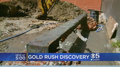 Gold Rush Artifact Unearthed In San Francisco Condo Project - YouTube