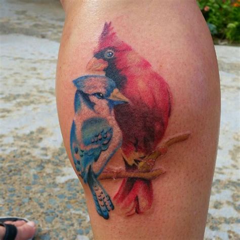 29+ Cardinal And Blue Jay Tattoo - CathanElliot