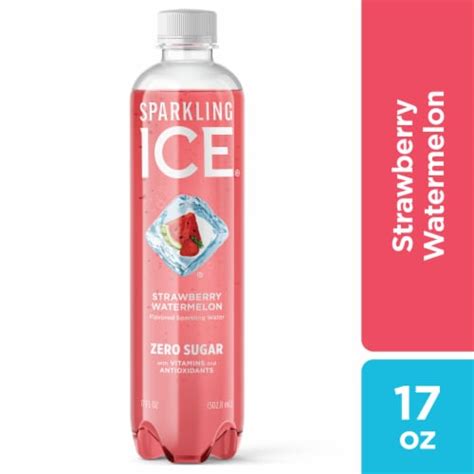 Sparkling Ice® Strawberry Watermelon Flavored Sparkling Bottled Water ...