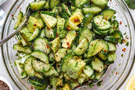 Cucumber Avocado Salad Recipe – Avocado Cucumber Salad Recipe — Eatwell101