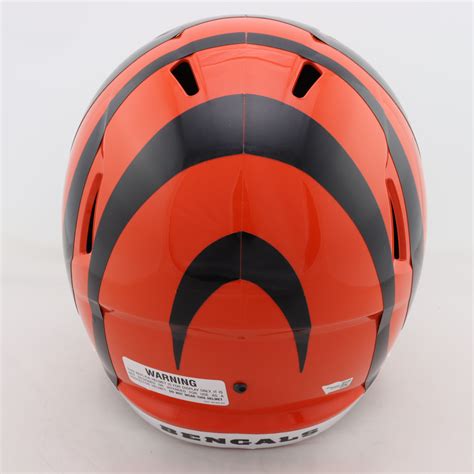 Joe Burrow Signed Bengals Full-Size Speed Helmet Inscribed "2020 #1 Pick" (Fanatics Hologram ...