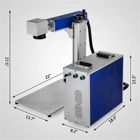 Good quality 20W Fiber Laser Marking Machine Laser Engraver For Metal ...