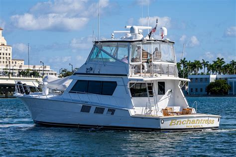 Enchantress Yacht for Sale | 65 Hatteras Yachts West Palm Beach, FL ...