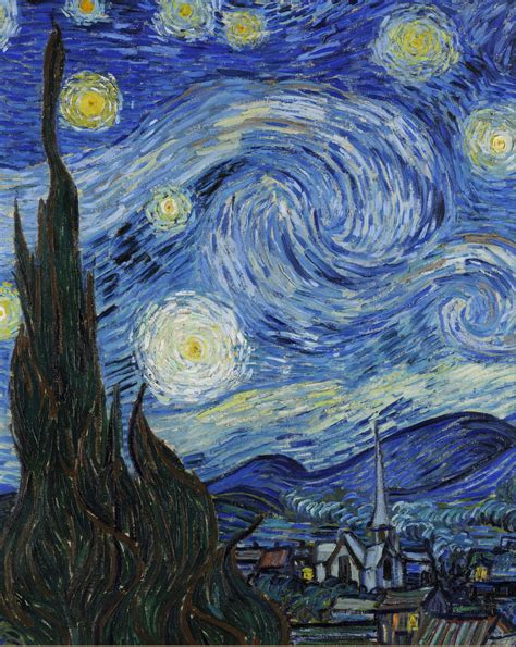 Van Gogh Starry Night. - Etsy