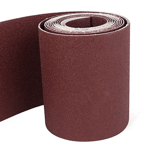 Unique Bargains 5M Long 115mm Width 80 Grit Abrasive Sanding Sand Paper Sandpaper - Walmart.com