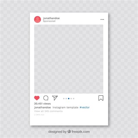 Instagram Frame Template