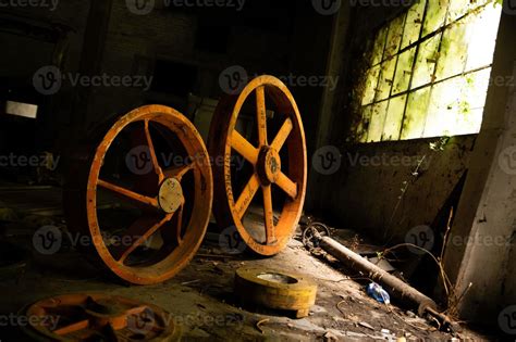 abandoned factory its interior and what remains of it 2715650 Stock ...