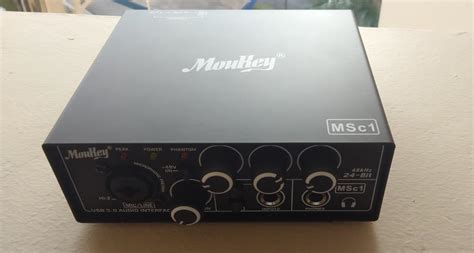 Moukey USB Audio Interface, Audio, Other Audio Equipment on Carousell