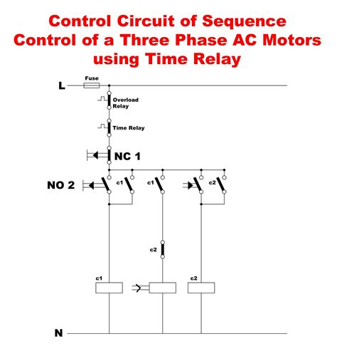 Draw The Circuit Diagram Of Sequential Control Of Three Moto