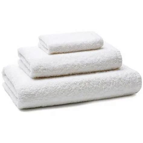 COLMA Cotton Bath White Hotel Towels, 550-650 GSM, Size: 75*150CM at Rs 230/piece in Ahmedabad