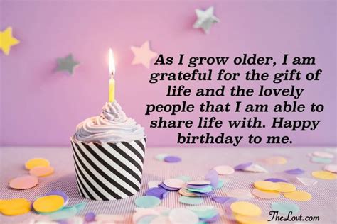 Heartfelt Birthday Wishes For Myself - TheLovt