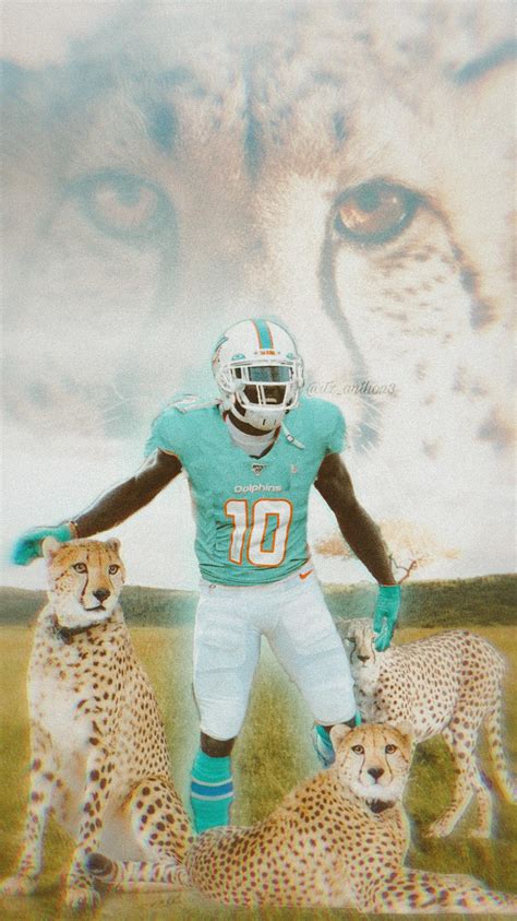 HD Tyreek Hill Dolphins Wallpaper | WhatsPaper