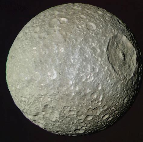 MIMAS (Saturno) es una pasada de Satélite [FOTOS] - Forocoches